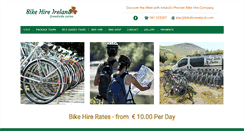 Desktop Screenshot of bikehireireland.com
